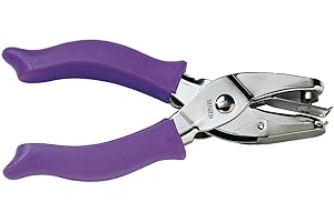 Fiskars Perforatore a pinza, Punzonatore per fare piccoli cerchi, Per mancini e destrorsi, 1003816