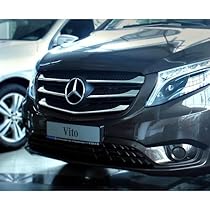 Entourage De Calandre Inox MB Vito W447 Phase 1 - Accessoire Pare-choc