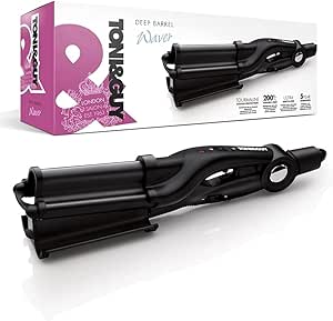 Toni &amp; Guy Deep Barrel Hair Waver, 32 mm - Black