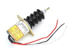 Niady 12V Stahlgehäuse Diesel Motor ausgeschaltet Stop-Magnetventil Ersatz-Kit AM124379