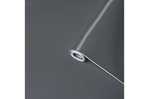 Venilia Folia samoprzylepna Uni Matt antracyt, folia dekoracyjna, folia do mebli, tapeta, PCW, bez ftalanów, antracyt, 67,5 cm x 3 m, 160 µm (grubość: 0,16 mm), 53116