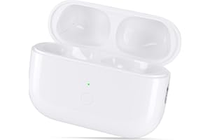 Meliif Wireless Charging Case for Air Pods Pro 1st & 2nd Gen，Replacement Cases Compatible with Air Pod Pro 1/2, Qi-Certified with Bluetooth Pairing Sync Button,No Earbuds