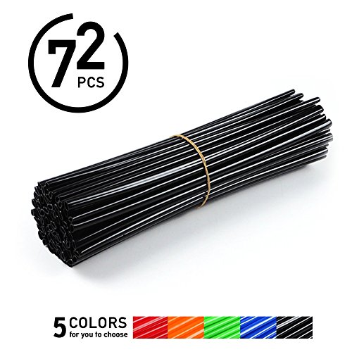 Roues De Route Manteaux Supewold Lot De 36 Protections Pour Rayons De Roue Motocross Moto Tout Terrain Motos Accessoires Et Pieces Roues Et Jantes