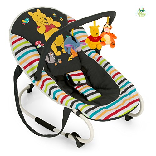 Disney Baby Pooh Tidy Time Bungee Deluxe Baby Bouncer