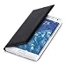 Produktbild kwmobile Flip Case Hülle für Samsung Galaxy Note Edge - Aufklappbare Kunstleder Schutzhülle Tasche im Flip Cover Style in Schwarz