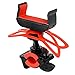 Produktbild Fahrrad-Telefonhalter,SOPEAR Fahrrad-Lenker 360-Grad-Drehung Handy-Halter für iPhone Samsung Xiaomi Universal unter 9cm Breite Smartphone GPS