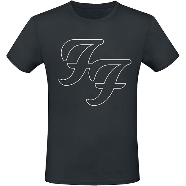 Maglietta Da Uomo Foo Fighters - Jets - Nero - ROCK OFF - Foto 10