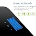 1byone Body Fat Scale with Tempered Glass, 180kg/400lb Weight Capacity, 10 Users Auto Recognition, Measures Weight, Body Fat, Water, Muscle, Calorie and BMI, Black