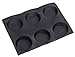 Produktbild Antihaftbeschichtetes Silikon perforiert Backen Liners Matte Brot Brötchen 6-mold für Brötchen Hamburger Brot Maker Mold Backform Tablett