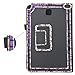 Produktbild spritech (TM) 3D Bling Strass Design Premium PU Leder Ultradünn Ständer Cover für Samsung Galaxy Tab A 8.0 T350, schwarz, Samsung Galaxy Tab A 8.0 T350