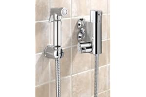 EUROSHOWERS Elegant Thermostatic Mixer Bidet Shower, Brass