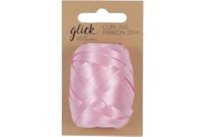 Glick Baby Pink Curling Ribbon, for Gift Wrapping, Arts and Crafts, Baby Pink Curling Ribbon