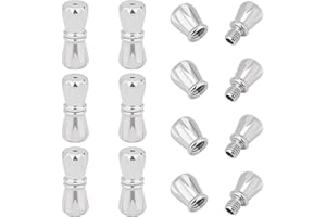 UNICRAFTALE 10sets 1mm Ganci a Vite in Acciaio Inox Catenacci per Viti a Colonna per i Risultati di creazione dei Gioiellia Collana del Braccialetto