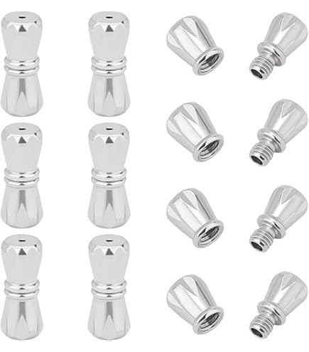 PandaHall 120 sets 3 stijlen vat schroefsluitingen, sieraden connector