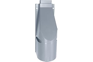 1STec Grey BT Openreach Connector Bend 4 or Elephants foot. Telephone wire or Broadband drop cable protector fits over the underground ducting tube and slots into capping 25 or a BT 101A top cover