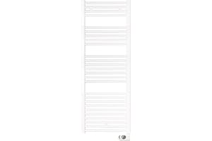 facula - Radiador Toallero Eléctrico Fluido Serie PE Blanco de Bajo Consumo 850w