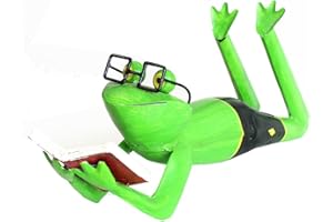 Exner GmbH 440s Metall Frosch Horst lesend | EX-209254 | 4045406047866