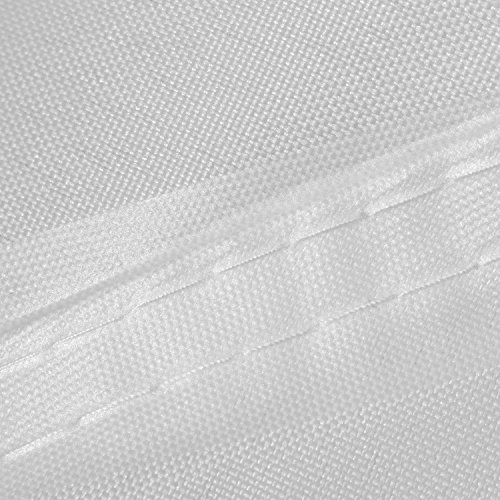 Faltpavillon 3×3 m mit 2 Seitenteilen, WASSERDICHT, Farben wählbar, inkl. Tragetasche + Zubehör, versiegelte Nähte, DIN ISO zertifiziert, Weiß Champagner Blau Grün Burgund Rot Anthrazit Schwarz - 8