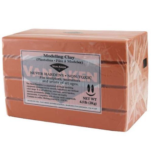 VAN AAKEN MODELING CLAY 4.5LB FLESH by Van Aaken