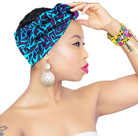 Head Scarf | HEADBAND | Hijab | Turban | Head Wraps | Head Scarf for cancer patients African Fabric Head Scarf Headband Hair loss | ROYAL HEAD WRAPS