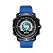 Produktbild Herren Smart Watch für iPhone und Android mit Pulsmesser Schrittzähler Schlaf mit Displayschutzfolie und Doppel-Display, rubber blue