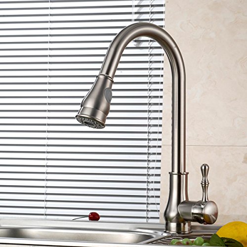 Wasserarmatur Küchenarmatur Waschtischarmatur Wasserhahn Einhebelmischer drehbar ausziehbar