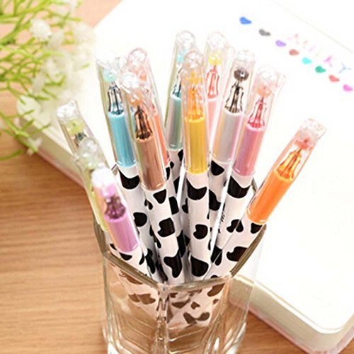 12x Bunte Farbe Gel Stifte Scrapbook Alben Fotoalbum Kartenherstellung DIY - 5