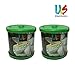 Urbanlifestylers Air Freshner Gel Car Perfume for Car Home Office (Set of 2) Jasmine,100ml RS.99.00