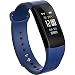 Produktbild Lemumu Männer Frau neue B11 Farbdisplay Smart Armband Herz Übung bewerten Sleep Monitoring wasserdicht Anti verloren Schickes Armband für iOS Android, Blau
