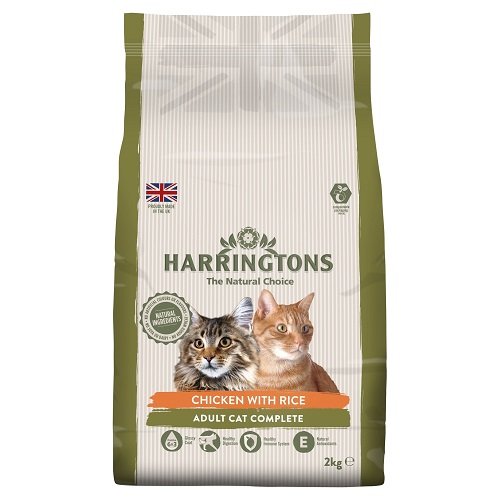 Harringtons Chicken with Rice Complete Cat Food, 2 kg