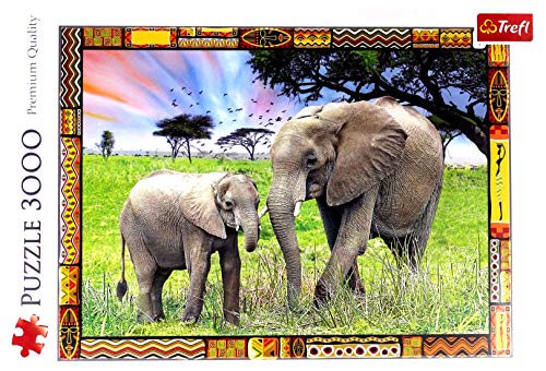 Price comparison product image Trefl Jigsaw Puzzle 3000 pieces - Savannah