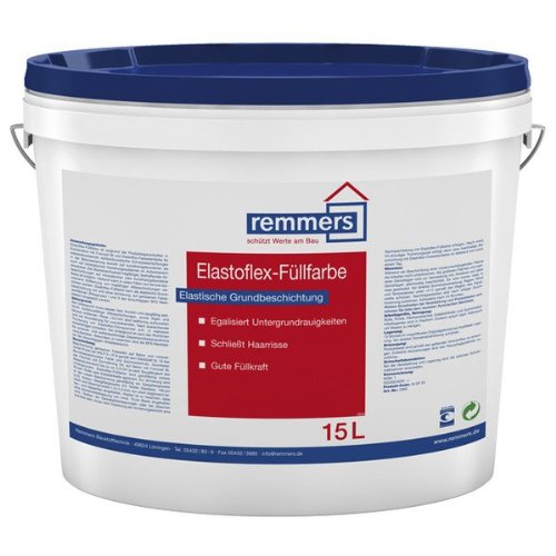 Preisvergleich Produktbild Remmers Elastoflex-Füllfarbe, altweiß - 15 ltr