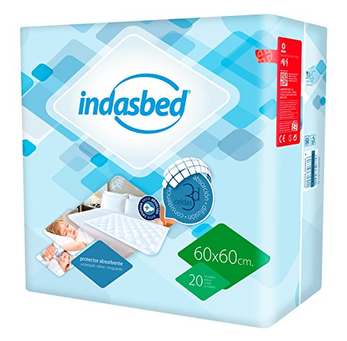 Indasbed Protector Cama Súper, 60 x 60 cm - 20 Protectores