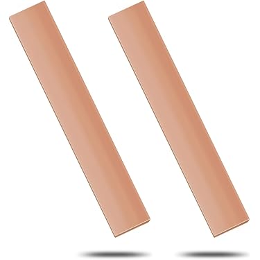 Sourcing Map Kupfer-Flachstange – 1x5x400 Mm, 99,99% Kupfer, Für Elektro, Kühlung Und DIY