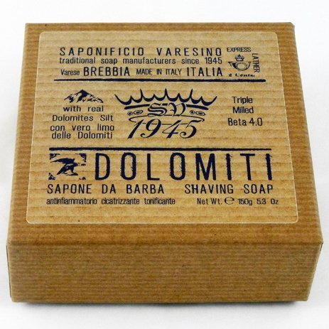 Saponificio Varesino Dolomiti Deluxe Hard Shaving Soap 150g Puck