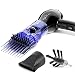 Xculpter Wild - Mini Straightening Hair dryer - Two Brushes - Blue