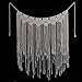 Produktbild Flushzing Tassel Cotton Seil gesponnenes Tapestry Bohemian Makramee Startseite Hochzeit hängende Wand-Kunst-Dekoration