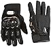 Probiker Leather Motorcycle Gloves (Black, M) RS.324.00