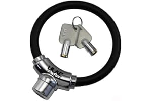 GOZAR Elektro-Scooter Motorcycle Lock O Shape Anti-Diebstahl-Lock Für Xiaomi Mijia M365 Es2 Scooter - Schwarz