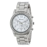 Uhren Damen,linqi1164 Armbanduhren für Frauen Uhren Damen Günstige Casual Analoge Quarz Uhr Luxus Armband Uhren Edelstahl Armbanduhr Business Mädchen Frau Uhr Cassic Damenuhr (Silber-Damen)