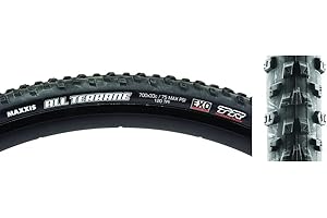 Maxxis All Terrane 120, Parti per Bici Unisex Adulto, Nero, 700 x 33 C