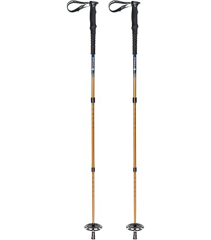Ferrino Stick Totem (par) – Bastones De Senderismo Unisex Adultos, Robustos Para Acampada Y Montaña