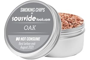 SOUSVIDETOOLS Copeaux de Bois Polyscience Oak Flavour Pour Pistolet à Fumer, 250 ml