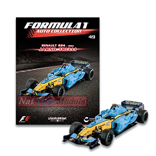 EDICOLA F1 Renault R24 Trulli 2004 Formula 1 Collection 1:43 Model +fas Die CAST Compatible avec