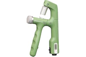 gaomin Hand Grip poignée, 10-100kg Hand Grip Strengthener, Hand Grip, Grip Musculation, Hand Grip Musculation, rehausseur préhension entraîneur préhension réglable avec Compteur
