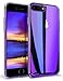 Produktbild Vunake iPhone 7 Plus Hülle, Slim Gradient Farbe Schutzhülle Glitzern Soft PC Handyhülle für Apple iPhone 7 Plus & iPhone 8 Plus-Purple