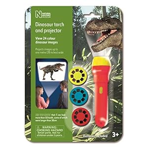 Natural History Museum The Linterna con proyector de imágenes de Dinosaurios