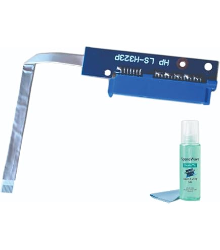 ZAHARA DC-In Power Jack Cable For HP Laptops – Compatible With 255 G8, 15S-EQ, 17-BS, 17-X Series | Part Numbers 931613-001, 799749-S17, Etc.