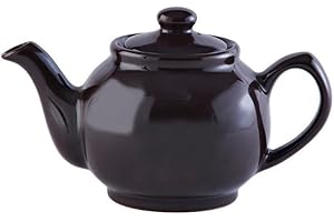 Price & Kensington Rockingham Teiera, 2 Tazze, Nero