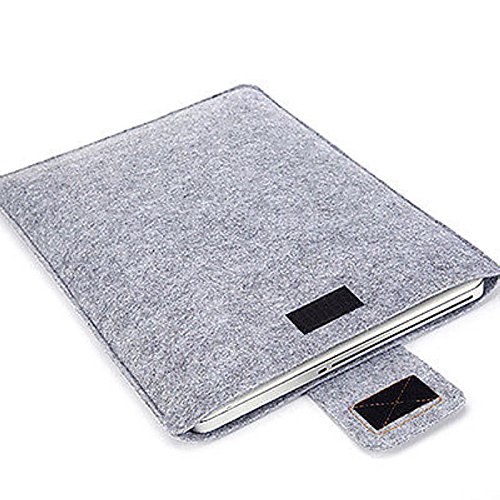 Laptop Filz Sleeve H  lle f  r Macbook  13 Zoll  Gray 